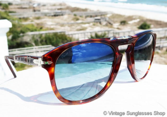 Persol 714 24 S3 Folding Steve McQueen Sunglasses